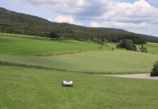 Sonniger Baugrund